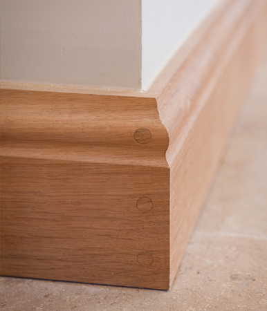 English oak skirting