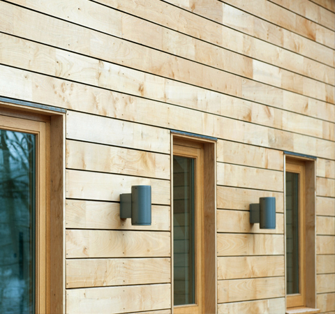 Splayed Cladding