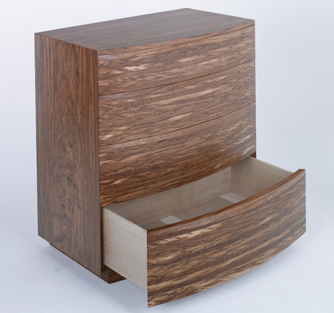 English brown oak fine furniture by Matthew Burt Ltd (©Ikon Studios)