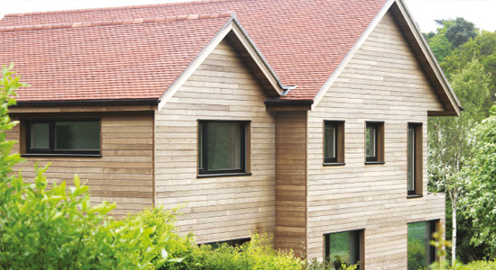Self Builder selects Brimstone ash to clad entire house - Vastern