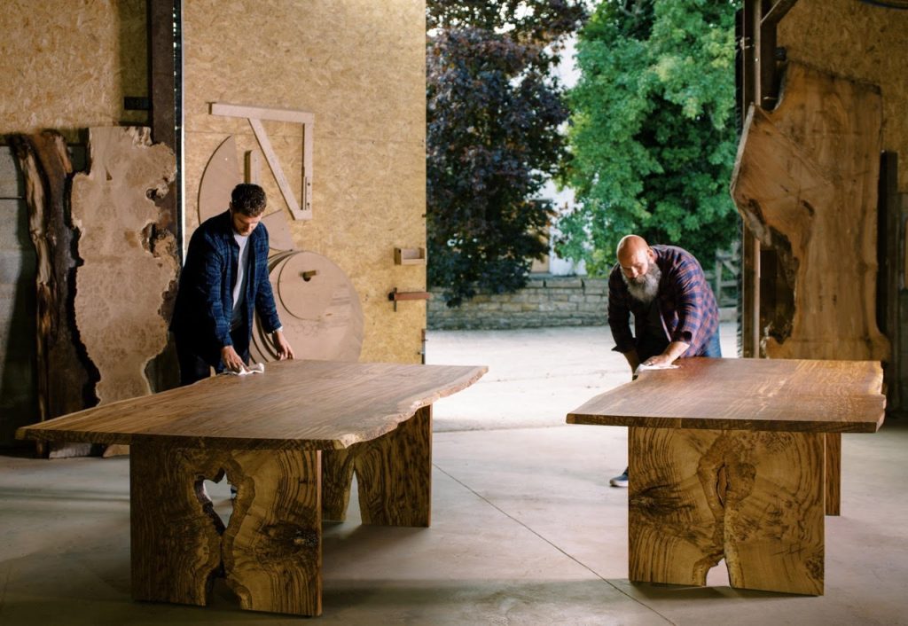 Oak Tables at Forest to Home