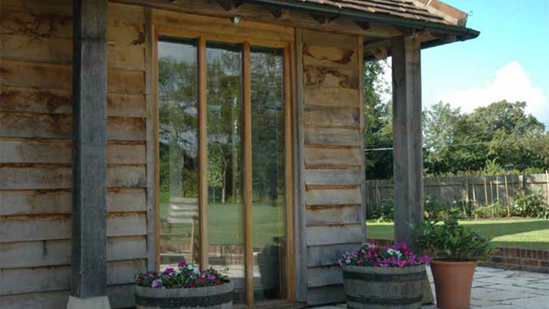 Green Oak Cladding