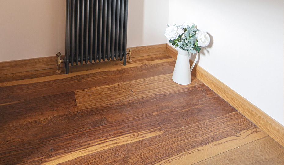 Tiger Brown Grade oak floor