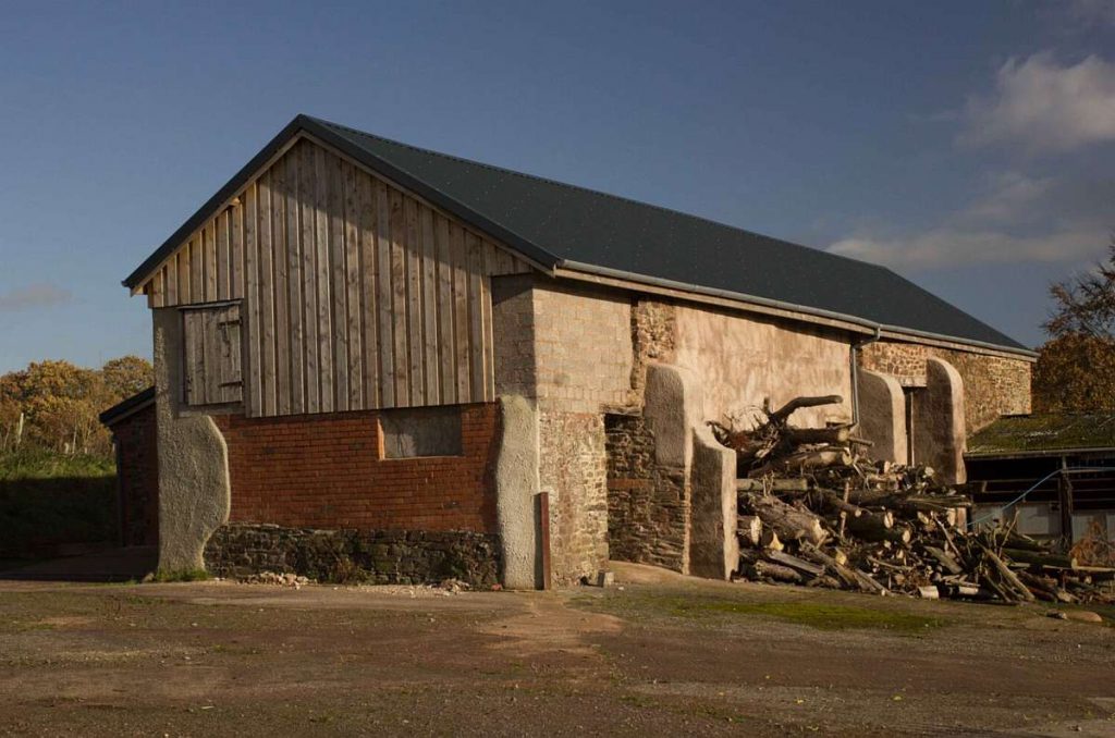 The original threshing barn
