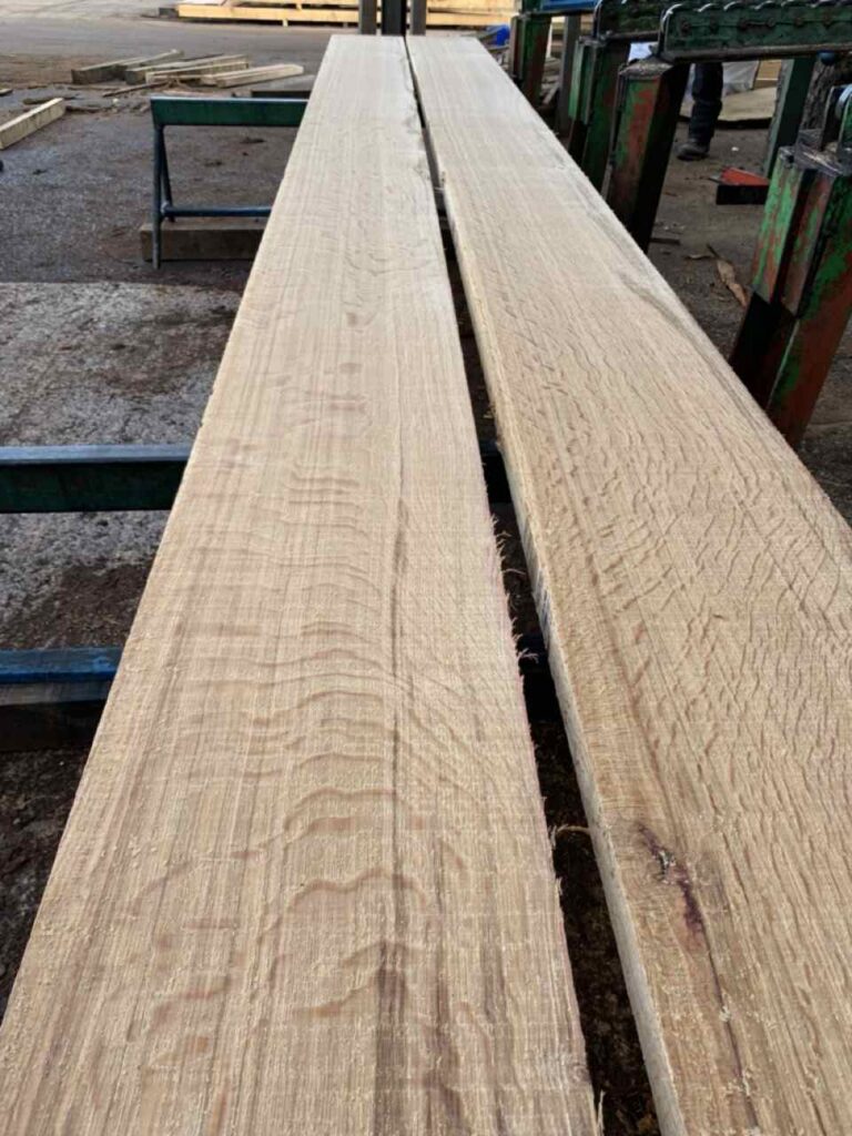 Sawn AA Oak Logs