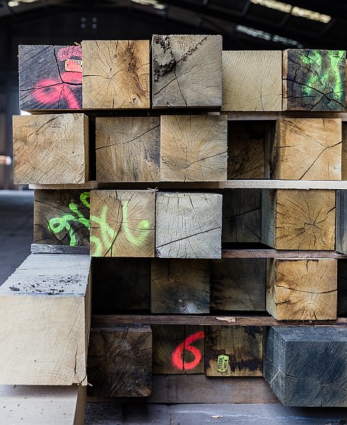 Green Oak Beams