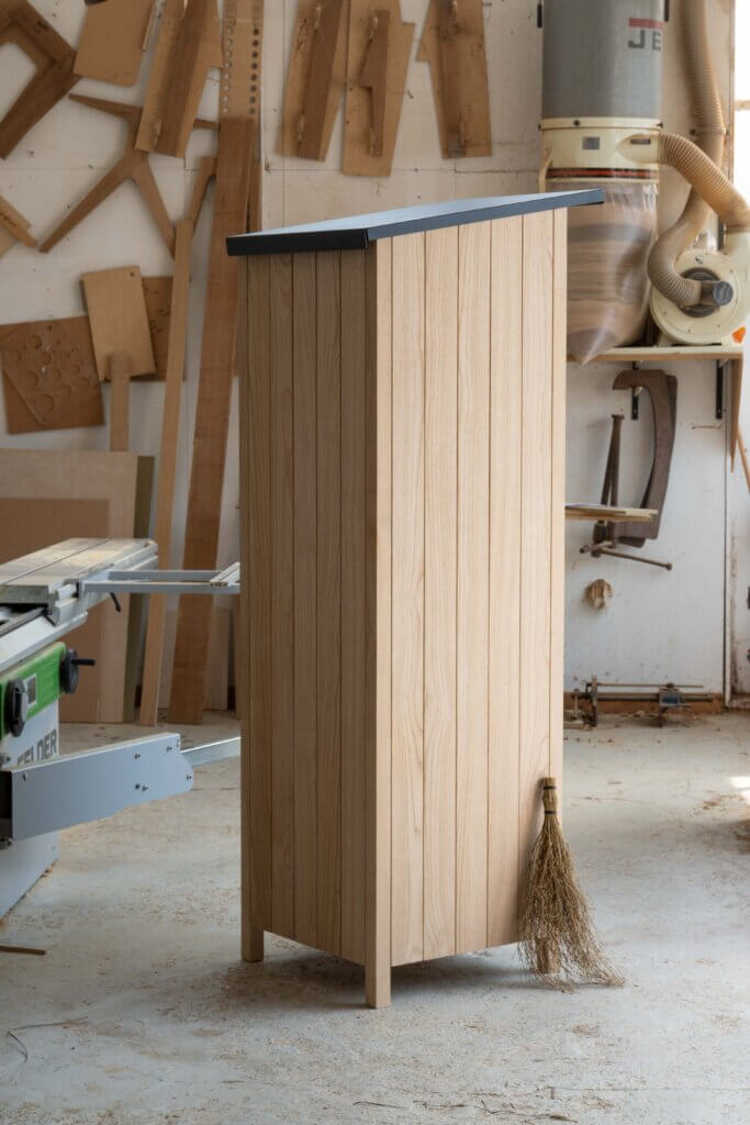 Sweet Chestnut Cladding Shed, exterior